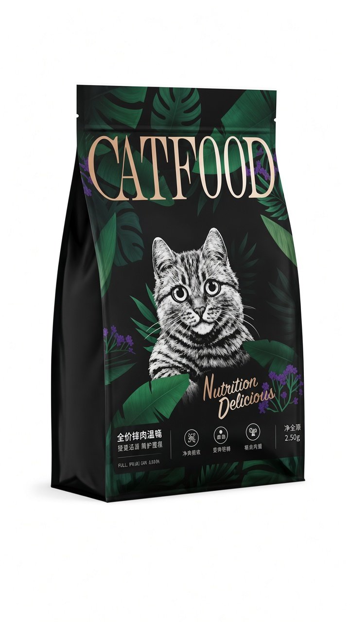 100% Organic Grain-Free Dry Cat Food 1.5kg – Chicken Flavor